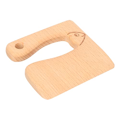 ifundom Cutter- Für Klein Kräuseln Zappeln Hersteller Besteck Junge Spielzeugnahrung Mädchen Erbse Aus Holzschneider -Cutter- Kinderspielzeug Buche von ifundom