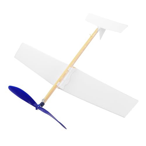 ifundom DIY Flugzeug Kit mit Gummiband Selbst Gestaltbar Kreatives für Erwachsene für Outdoor Aktivitäten und Partys Einfach zu Montieren von ifundom