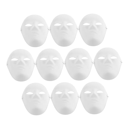 ifundom DIY Halloween Kostümmasken Leere Vollgesichtsmaske Zum Bemalen Für Cosplay Maskerade Und Halloween Feiern ännliches Gesicht ifundom DIY Halloween Kostümmasken Leere Vollgesichtsmaske Zum Bemalen Für Cosplay Maskerade Und Halloween Feiern ännliches Gesicht von ifundom