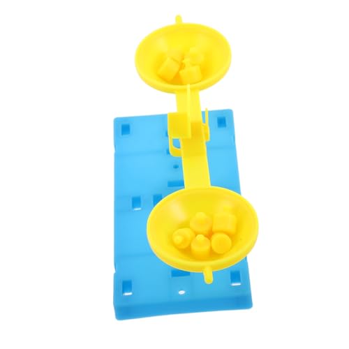 ifundom DIY Stem Hebelwaage Balance Lernspielzeug aus Kunststoff Praktisches Physik Experimentierwerkzeug für Fördert Gewichtsverteilung Hebelprinzip für Unterricht und Zuhause von ifundom
