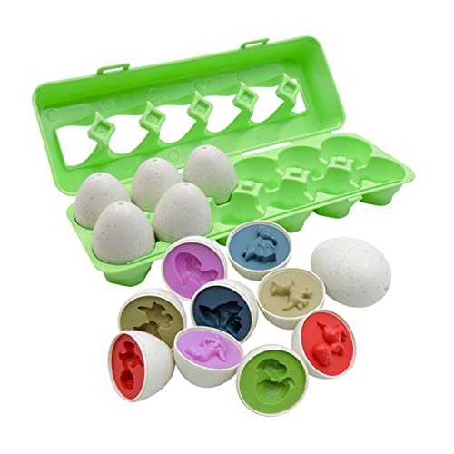 ifundom 12pc Dinosaurier Form Passenden Sensorischen Spielzeug Baby Frühen Bildung Spielzeug Sicher Für Kinder von ifundom