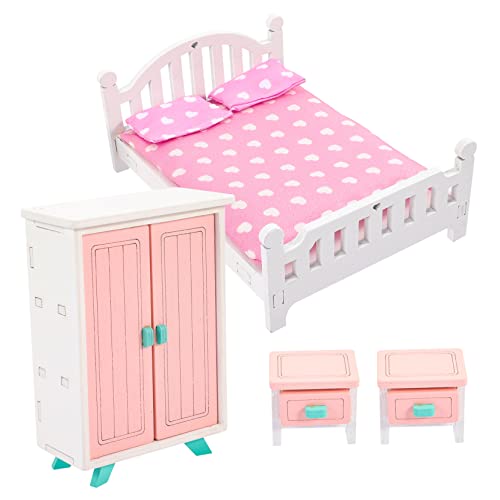 ifundom 1satz Miniaturmöbel Für Puppenhaus Holzspielzeug Schlafzimmer Nachtisch Und Bett Dekoration Für Puppenhäuser Und Modellbau Kreatives Spielzeug ifundom 1satz Miniaturmöbel Für Puppenhaus Holzspielzeug Schlafzimmer Nachtisch Und Bett Dekoration Für Puppenhäuser Und Modellbau Kreatives Spielzeug von ifundom