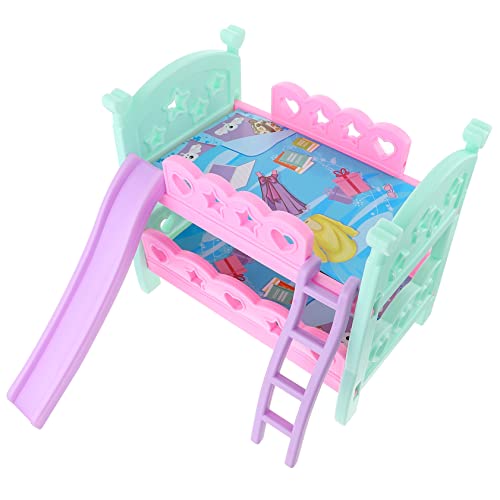 ifundom Doppelstockbett Für Puppenhaus Miniatur öbelmodell Für Kinderzimmer Zubehör Für Puppenhaus Ideal Für Kreatives Und Dekoration ifundom Doppelstockbett Für Puppenhaus Miniatur öbelmodell Für Kinderzimmer Zubehör Für Puppenhaus Ideal Für Kreatives Und Dekoration von ifundom