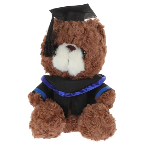 ifundom Dr Bär Puppe Plüschbär Abschluss Teddybär Plüsch Abschlussbär Gefüllter Abschlussbär Stofftierpuppe Plüsch Abschlussbär Puppe Niedliche Bärendekor Pp Baumwolle von ifundom