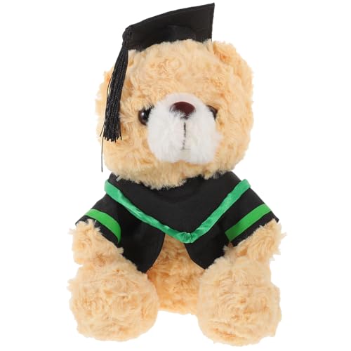 ifundom Dr Bär Puppe Tiergeschenk Cartoon Plüschbär Abschluss Plüschbär Plüsch Abschlussbär Puppe Cartoon Bär Puppe Plüschtier Abschlussbär Puppen Bär Ornament Pp Baumwolle von ifundom