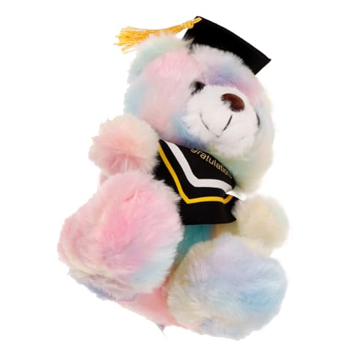 ifundom Dr Bear Puppe Gedenkgeschenke Tierdekoration Babypuppe Plüschbär Puppe Abschlussbär Puppen Abschluss Stoffbär Abschluss Plüschbär Pp Baumwolle Bunt von ifundom