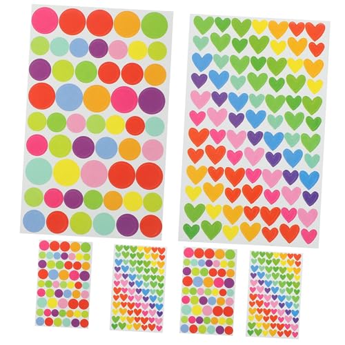ifundom Easy Peel Stick Notebook Aufkleber 6 Blätter Von Kleinen Tagebuch Klebstoff Aufkleber für Home Decor von ifundom
