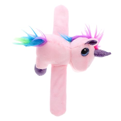 ifundom Einhorn Slap Armband Für Plüsch Armbandspielzeug Party Mitgebsel Niedliches Design Für Geburtstagsfeiern Und Spielvergnügen von ifundom