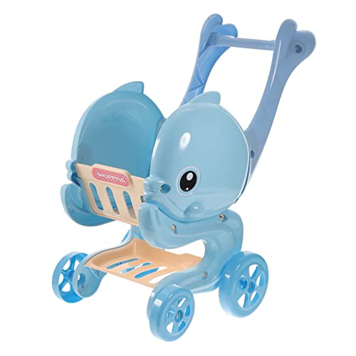 ifundom Einkaufswagen Lernspielzeug Für Warenkorb -einkaufswagen Einkaufswagen- Kinderspielzeug Einkaufswagen Kleinkind Plastik Sky-Blue ifundom Einkaufswagen Lernspielzeug Für Warenkorb -einkaufswagen Einkaufswagen- Kinderspielzeug Einkaufswagen Kleinkind Plastik Sky-Blue von ifundom