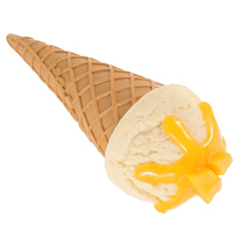 ifundom Künstliches Eiscreme Modell Aus Dekoratives Dessert Für Fotografie Partys Schaufenster Mango-vanille Eistüte ifundom Künstliches Eiscreme Modell Aus Dekoratives Dessert Für Fotografie Partys Schaufenster Mango-vanille Eistüte von ifundom