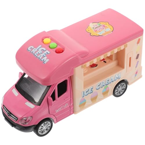 ifundom Eisspeisespielzeug Für Kleines Auto Stellen Sie Sich EIN Gerätespielzeug Vor Vakuum- Mini-Tasse Rollenspielspielzeug Figur Legierung Rosa von ifundom