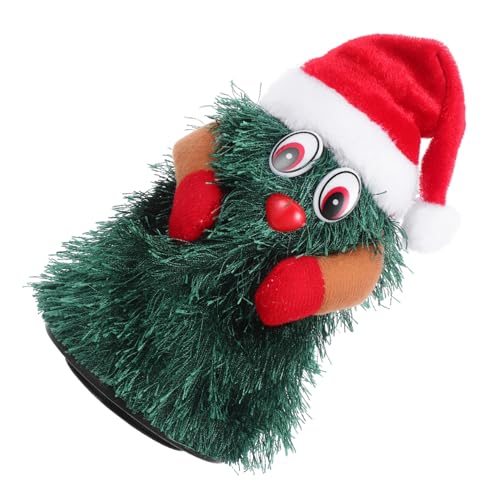 ifundom Elektrischer Rotierender Weihnachtsbaum Plüschpuppe mit Leisem Motor Automatisches Drehen Festliche Mini Dekoration für Indoor Weihnachtsfeiern ohne Batterie ifundom Elektrischer Rotierender Weihnachtsbaum Plüschpuppe mit Leisem Motor Automatisches Drehen Festliche Mini Dekoration für Indoor Weihnachtsfeiern ohne Batterie von ifundom