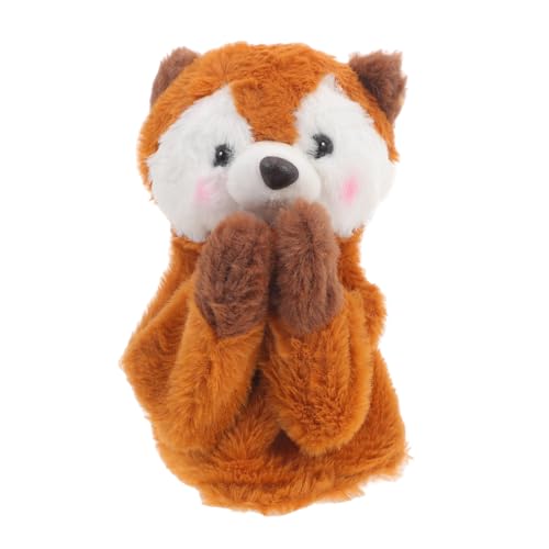 ifundom Eltern-Kind- kinderspielzeug interaktives lustiges Handpuppe Tier Handpuppe Plüschtier-Handpuppen emuliertes Tierspielzeug Tierpuppe Abs Brown ifundom Eltern-Kind- kinderspielzeug interaktives lustiges Handpuppe Tier Handpuppe Plüschtier-Handpuppen emuliertes Tierspielzeug Tierpuppe Abs Brown von ifundom