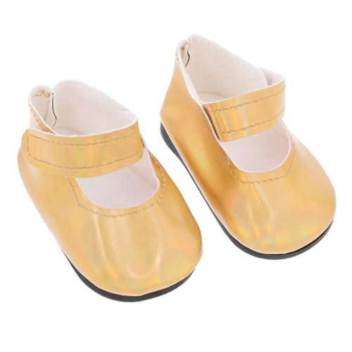 ifundom Ersatz Puppe Schuhe Mädchen Puppe Kleid Schuhe Mini Pu Leder Schuhe Winzige Schuhe Zubehör Für Puppe Dress Up Pretend Spielen von ifundom