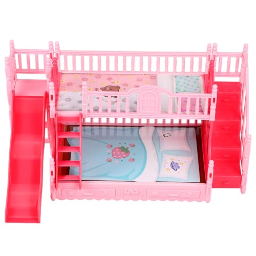 ifundom Etagenbett Für Puppen Puppenbett Mini-hausbett Puppenmöbel Puppenhauszubehör Mini Möbelmodelle Puppenhaus Mit Minibett Etagenbett Für Babypuppen Puppenhaus Etagenbetten Rosa Abs ifundom Etagenbett Für Puppen Puppenbett Mini-hausbett Puppenmöbel Puppenhauszubehör Mini Möbelmodelle Puppenhaus Mit Minibett Etagenbett Für Babypuppen Puppenhaus Etagenbetten Rosa Abs von ifundom