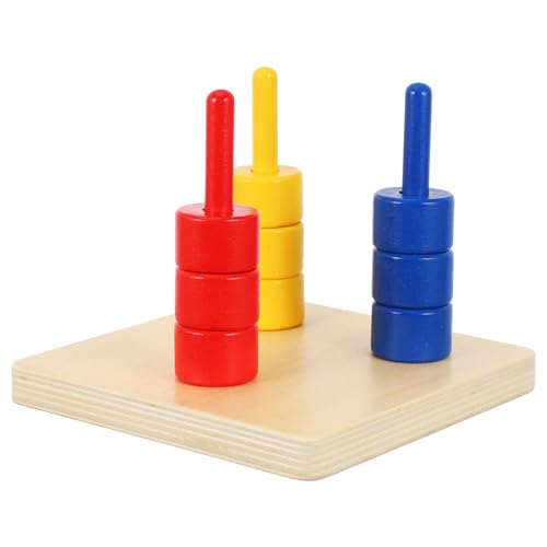 ifundom Spielzeugset Zur Kognitiven Entwicklung 3-Farbiger Vertikaler Stapelturm Babyspielzeug Für Die Feinmotorik ifundom Spielzeugset Zur Kognitiven Entwicklung 3-Farbiger Vertikaler Stapelturm Babyspielzeug Für Die Feinmotorik von ifundom