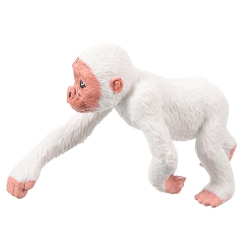 ifundom Figur Tierstatue Statue Der Wilden Tiere Pädagogisches Kognitives Schimpansenstatue Aus Kunststoff Für Wildtiere Plastiktiere Schimpansen-Statue PVC ifundom Figur Tierstatue Statue Der Wilden Tiere Pädagogisches Kognitives Schimpansenstatue Aus Kunststoff Für Wildtiere Plastiktiere Schimpansen-Statue PVC von ifundom