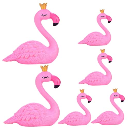 ifundom Landschafts-Flamingo-Figuren 6er-Pack Flamingo-Dekorationen Für Das Home Office ifundom Landschafts-Flamingo-Figuren 6er-Pack Flamingo-Dekorationen Für Das Home Office von ifundom