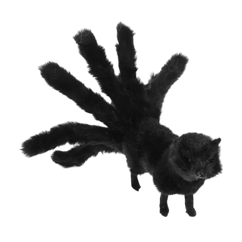 ifundom Fox Plush Toy ausgestopfter Fuchs Plüschtier kleine Füchse Figur Ausgestopfte Plüschtiere Mini-Fuchs- Tiermodell- Fuchs-Plüschpuppe Fuchsfiguren Kunstfell Black von ifundom