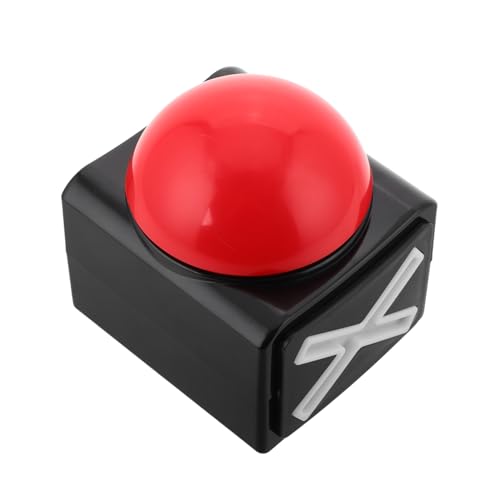 ifundom Frage Antwort Buzzer Buttons Antwort Buzzer Konvexer Spiel Buzzer Game Show Buzzer Hand Buzzer Soundeffekt Button Party Spiel Button Spiel Buzzer Hand Buzzer Streich Schwarz von ifundom