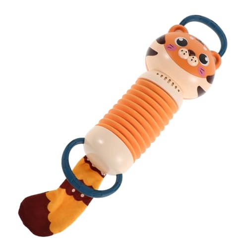 ifundom Tiger-Akkordeon-Spielzeug Für Jungen Und Mädchen Baby-Musikinstrument Früherziehungsspielzeug Realistisches Akkordeon Aus Kunststoff Kleinkind-Spielzeug von ifundom