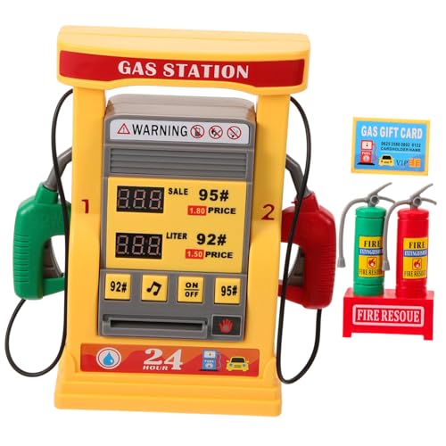ifundom Gasstation Modell Bausatz aus DIY Montage mit Doppelt Digitalem Display Sicher Glatt und Wiederverwendbar Pädagogisches Auto Tankstellen für Eltern Junge Mädchen Spielspaß ifundom Gasstation Modell Bausatz aus DIY Montage mit Doppelt Digitalem Display Sicher Glatt und Wiederverwendbar Pädagogisches Auto Tankstellen für Eltern Junge Mädchen Spielspaß von ifundom