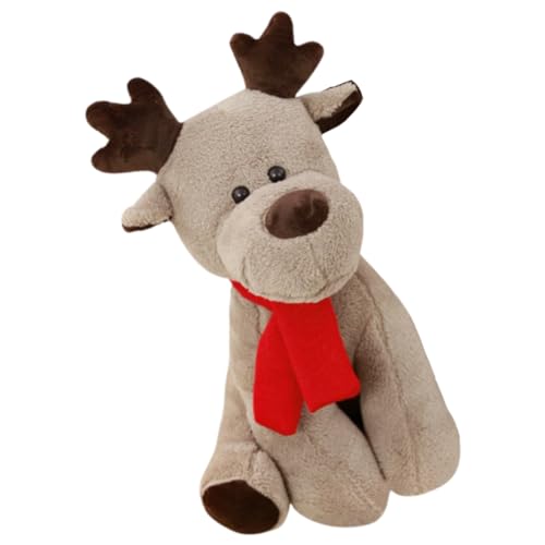 ifundom Gefüllter Elch Weihnachtsschmuck Für Weihnachten Für Mini Kuscheltiere Weihnachts Kuscheltiere Weihnachtsdekoration Pp Baumwolle von ifundom