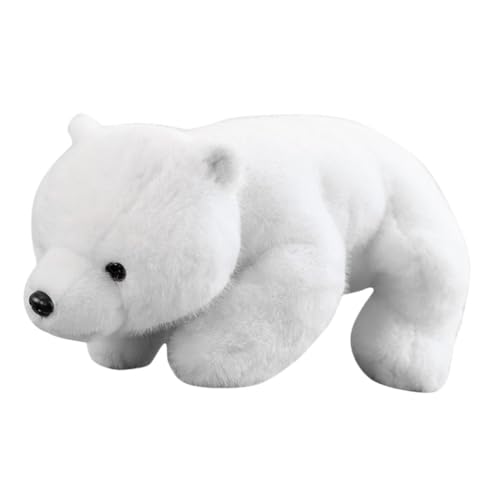 ifundom Gefüllter Weißer Bär Geformtes Kissen Sofa Nickerchen Kissenbär -formpuppe von ifundom