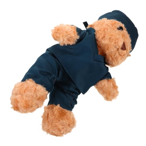 ifundom Graduation Doctor Bear Plüschtier mit Realistischem Krankenschwester Outfit Detaillierte Augen und Flexible Glieder Kleines Tragbares Kuscheltier für Pflege und Medizinstudenten ifundom Graduation Doctor Bear Plüschtier mit Realistischem Krankenschwester Outfit Detaillierte Augen und Flexible Glieder Kleines Tragbares Kuscheltier für Pflege und Medizinstudenten von ifundom