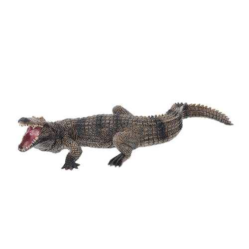 ifundom Großes Krokodil Modellspielzeug Realistische Crocodile Figurine Für Frühkindliche Bildung Und Kognitive Entwicklung Pädagogisches Für Ab 3 Jahren von ifundom