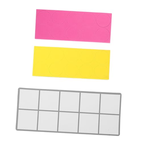 ifundom Großes Zehnrahmen Magnetischen Zehnrahmen und Magnetischen Zählern Interaktives Mathe lernspiel für Klassenzimmer und Homeschooling Visuelles Taktiles Zahlenverständnis Fördern von ifundom