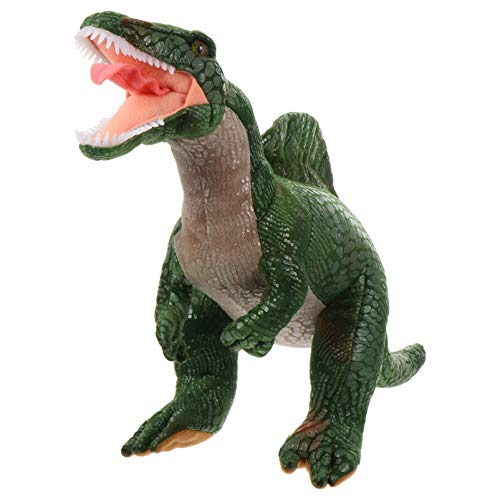 ifundom Grünes Spinosaurus Plüsch Dinosaurier Spielzeug - 52 cm Plüsch Dinosaurier aus Baumwolle für Kinder - Niedliches Dinosaurier Plüschtier für Spielzeit und ifundom Grünes Spinosaurus Plüsch Dinosaurier Spielzeug - 52 cm Plüsch Dinosaurier aus Baumwolle für Kinder - Niedliches Dinosaurier Plüschtier für Spielzeit und von ifundom