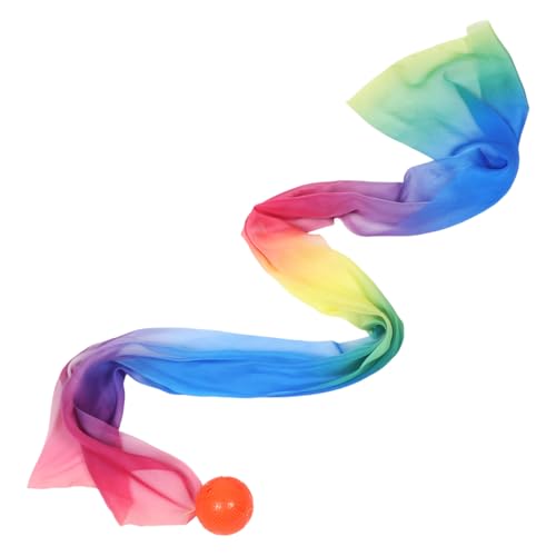 ifundom Gym Ribbon Ball mit Buntem Band für Tai Chi und Weicher Tragbarer Übungsball für Altersgruppen und Fitnesslevels Langlebig und Vielseitig Einsetzbar ifundom Gym Ribbon Ball mit Buntem Band für Tai Chi und Weicher Tragbarer Übungsball für Altersgruppen und Fitnesslevels Langlebig und Vielseitig Einsetzbar von ifundom