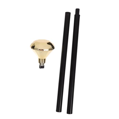 ifundom Halloween Cosplay Zauberstab Goldener Abs Kristallbesetzter Gehstock Kostüm Requisite für Party Verkleidung und Walking Stick Dekoration ifundom Halloween Cosplay Zauberstab Goldener Abs Kristallbesetzter Gehstock Kostüm Requisite für Party Verkleidung und Walking Stick Dekoration von ifundom