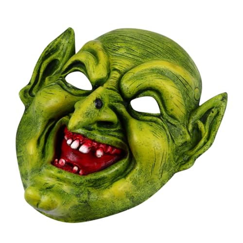 ifundom Halloween Gruselige Hexenhülle Grünes Nach Oben Gerichtetes Kinn Requisite Für Halloween von ifundom