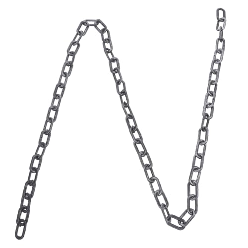 ifundom Halloween Ketten Deko Realistische Kunststoffkette Für Kostüme Und Partys Lang Leicht Und Bruchsicher Halloween Dekoration Und Cosplay Zubehör von ifundom