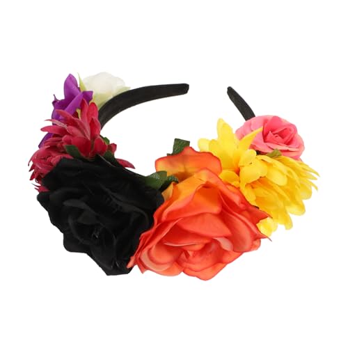 ifundom Halloween Rosen Haarreif Für Damen Elegantes Haarschmuck-accessoire Für Partys Cosplay Und Karneval Robuste Und Tragbare Blumenkronen-verzierung ifundom Halloween Rosen Haarreif Für Damen Elegantes Haarschmuck-accessoire Für Partys Cosplay Und Karneval Robuste Und Tragbare Blumenkronen-verzierung von ifundom