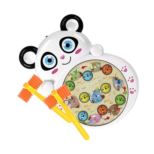 ifundom Musikalisches Hammer-Spielzeug Für Interaktives Panda Gopher Whack-Spielzeug Für Hand-Augen-koordination Ohne Batterie Fördert Die Feinmotorik Und Entdeckungslust von ifundom