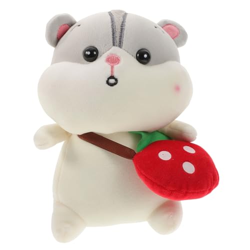 ifundom Hamsterpuppe Kinderspielzeug Kuscheltiere Für Hamsterdesign Schmuck Hamsterornament Party Schreibtischornament Kinderpuppe Geschmeidiges Hamsterspielzeug Plüsch von ifundom