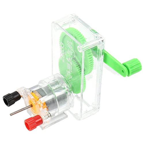 ifundom Handgenerator Bausatz Ladegerät Mit Handkurbel Handbuch Lehrreich Schnecke Physik -Experiment -kit Handgekurbelter Generator Experimentierkasten Elektrik Magnet ifundom Handgenerator Bausatz Ladegerät Mit Handkurbel Handbuch Lehrreich Schnecke Physik -Experiment -kit Handgekurbelter Generator Experimentierkasten Elektrik Magnet von ifundom