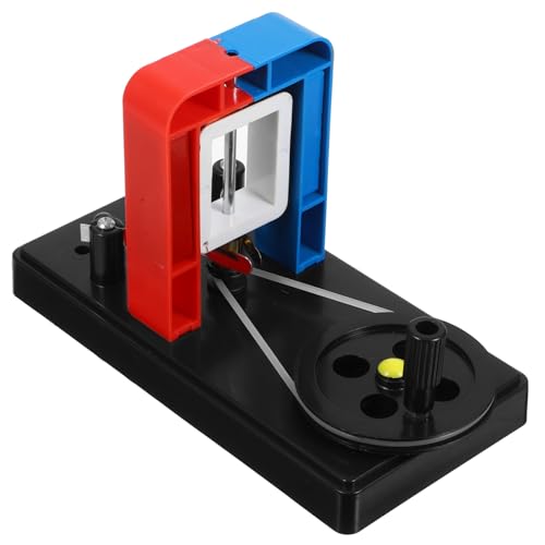 ifundom Handgenerator Elektrisches Experimentiergerät Labs-Generator Elektromotor Spielzeug Dc-Spielzeug Lehrmittel Mini-Generator Körperlich Physikalischer Elektrischer Apparat Plastik von ifundom