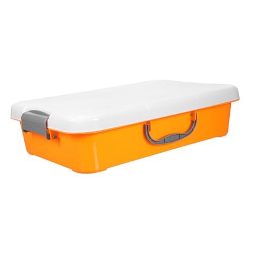 ifundom Handliche Sandspielzeug-Box mit Griff Kompakte Tragbare Sandspielschale aus Stabilem Kunststoff mit Sicherem Deckel für Sandfreies und Aufbewahrung für Kreative Lernaktivitäten ifundom Handliche Sandspielzeug-Box mit Griff Kompakte Tragbare Sandspielschale aus Stabilem Kunststoff mit Sicherem Deckel für Sandfreies und Aufbewahrung für Kreative Lernaktivitäten von ifundom
