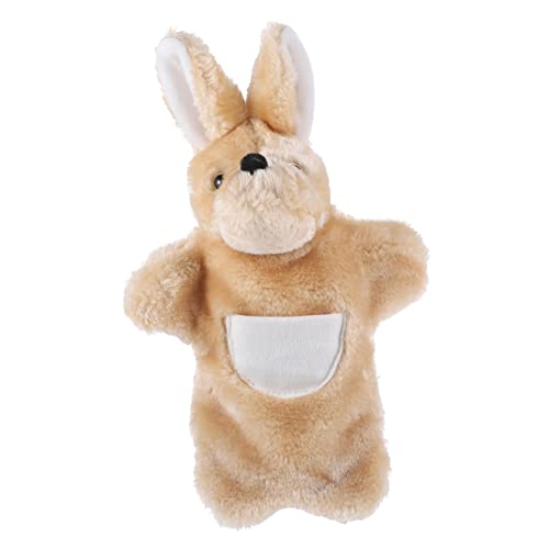 ifundom Handpuppe Früherziehung Handpuppen Für Babys Cartoon-handpuppen Marionettenspielzeug Handpuppe Für Tierspielzeugpuppe Puppe Für Plüsch Light Brown von ifundom