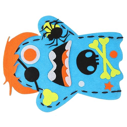 ifundom Herstellung Von Halloween-Puppen Kostüm Marionette Halloween-Handwerk Puppen Mit Stäben Dinosaurier Interaktives Cartoon- Cartoon-handpuppe Sky-Blue Nicht Gewebt von ifundom