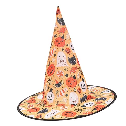 ifundom Hexen Hut Böser Hexenhut Gefühlt Halloween -kostüm Schicke Hüte Für Damen Verkleideter Hexenhut Halloween-kopfschmuck Hut Für Cosplay Party Groß Farbig Baumwolle ifundom Hexen Hut Böser Hexenhut Gefühlt Halloween -kostüm Schicke Hüte Für Damen Verkleideter Hexenhut Halloween-kopfschmuck Hut Für Cosplay Party Groß Farbig Baumwolle von ifundom