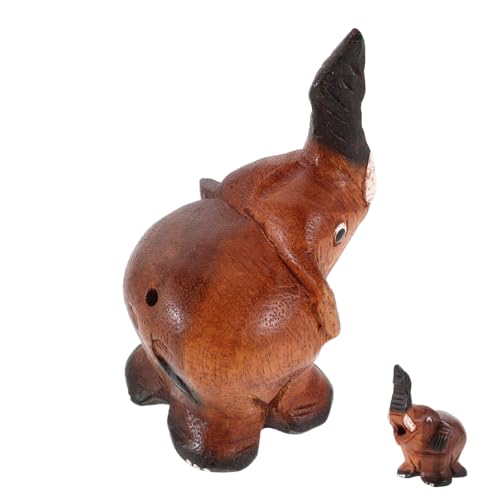 ifundom Holz Elefantenblasinstrument Blasinstrument Tierpfeife Musikalisches Elefant Form Pädagogisch Sicher Natürliche Holzverarbeitung von ifundom