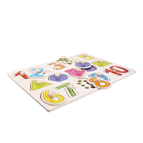 ifundom Holz Puzzlespielzeug Montessori Pädagogisches Steckpuzzle mit Großen Bunte Holz Jigsaw für Kleinkinder Jungen Mädchen Langlebig und Spielerisch Lernfördernd ifundom Holz Puzzlespielzeug Montessori Pädagogisches Steckpuzzle mit Großen Bunte Holz Jigsaw für Kleinkinder Jungen Mädchen Langlebig und Spielerisch Lernfördernd von ifundom