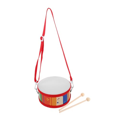 ifundom Holz Trommel Set mit Doppelter Schlagfläche Verstellbarem Gurt Trommelstöcken Tragbares Schlaginstrument für Kleinkinder Jungen Mädchen Musikalisches Lernspielzeug ifundom Holz Trommel Set mit Doppelter Schlagfläche Verstellbarem Gurt Trommelstöcken Tragbares Schlaginstrument für Kleinkinder Jungen Mädchen Musikalisches Lernspielzeug von ifundom
