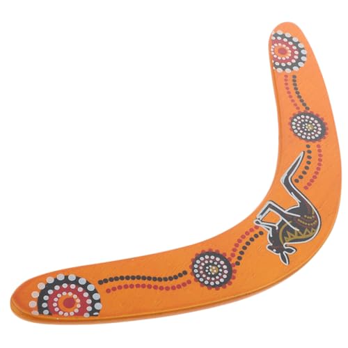 ifundom Holz Wurf Langlebiger Wurf Fangspaß Bunter Flugscheiben Spaß für Erwachsene Fördert Koordination und Bewegung Draußen von ifundom