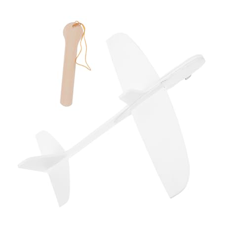 ifundom Holzflugzeug Bausatz Segelflugzeug Modell aus Holz für DIY Bastelset Lernspielzeug Kreativität Teamwork und Praktischen Fähigkeiten im Schulprojekt von ifundom